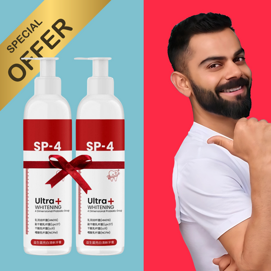 SP4 Ultra Whitening Probiotic Toothpaste              (BUY 1GET 1 FREE!  FLAT Rs.200 OFF on Pre-Paid Orders! LIMITED OFFERO)