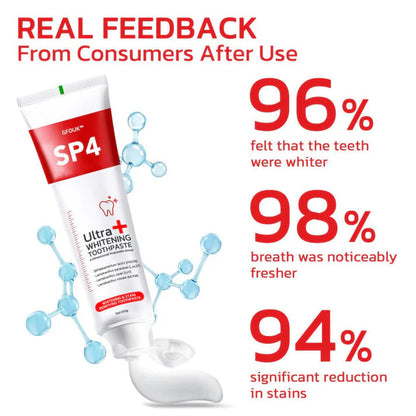 SP4 Ultra Whitening Probiotic Toothpaste              (BUY 1GET 1 FREE!  FLAT Rs.200 OFF on Pre-Paid Orders! LIMITED OFFERO)